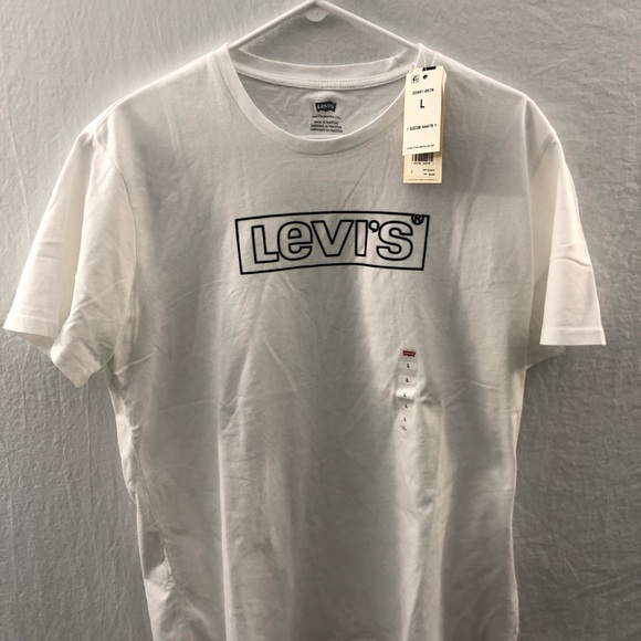 levis box logo t shirt